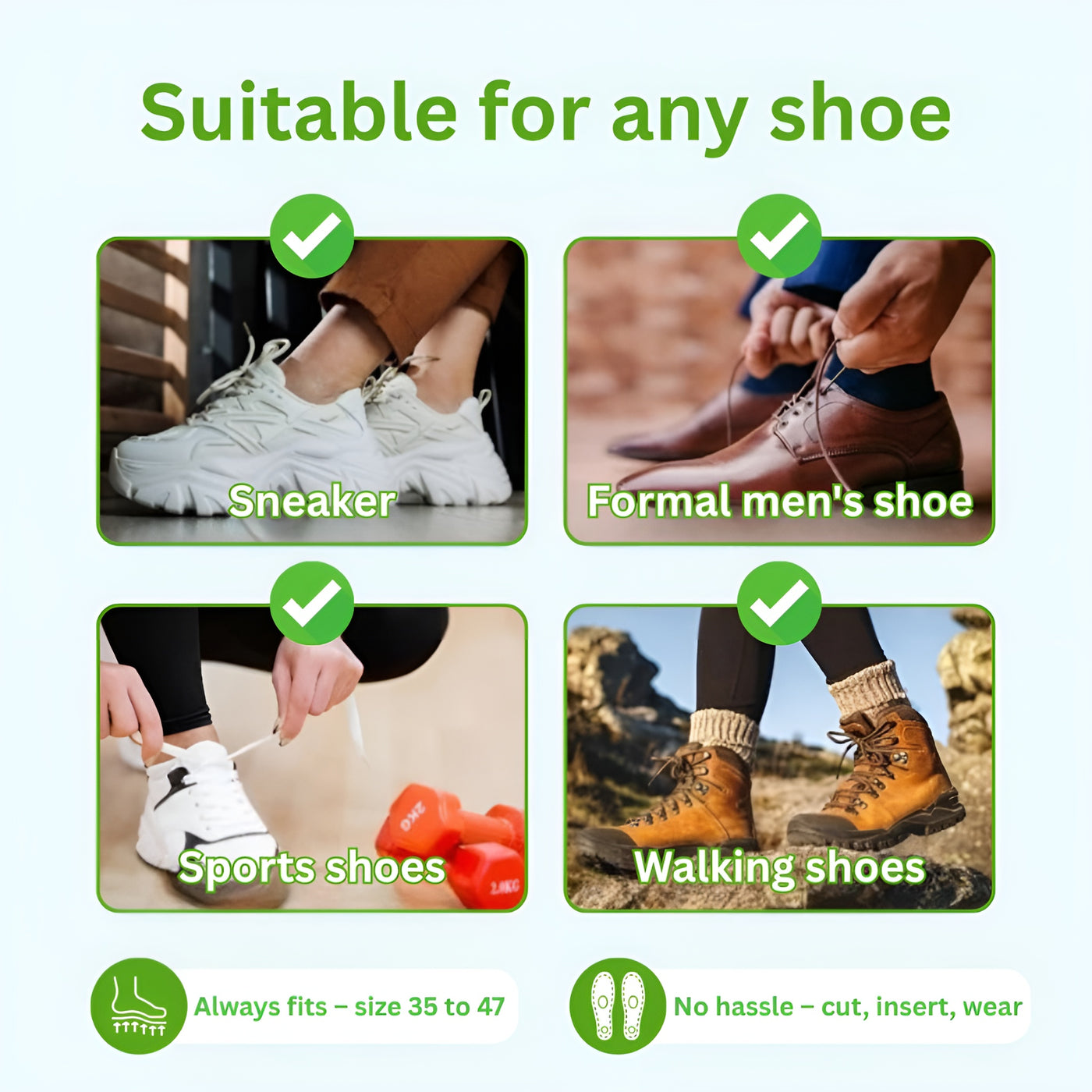 WalkEase™ Magnetic Insoles