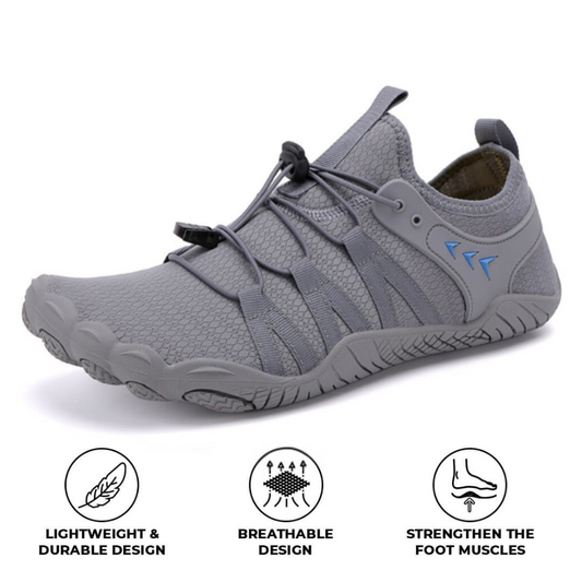 RoamEase™ | Flexible & Grip-Ready Adventure Barefoot Shoes
