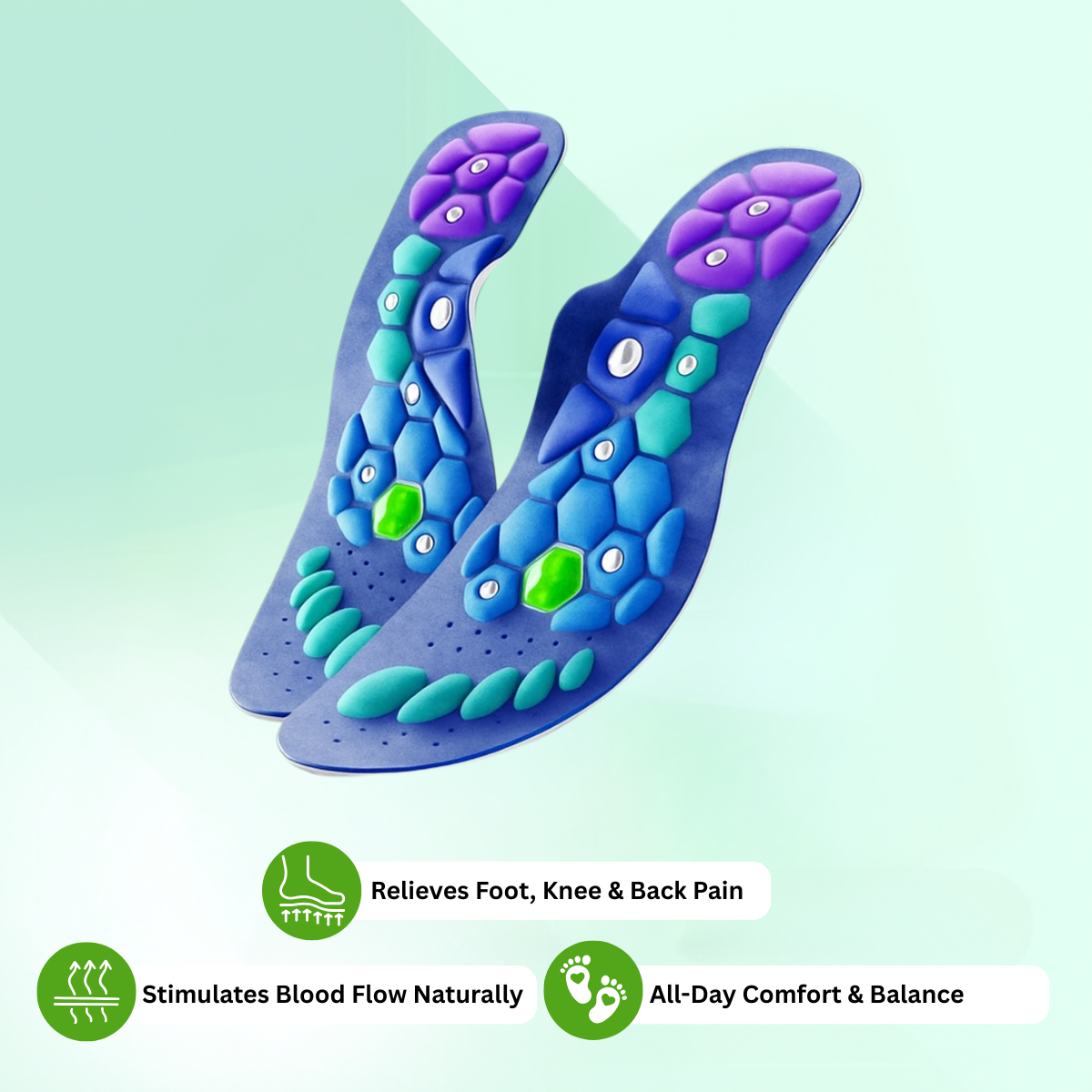 WalkEase™ Magnetic Insoles